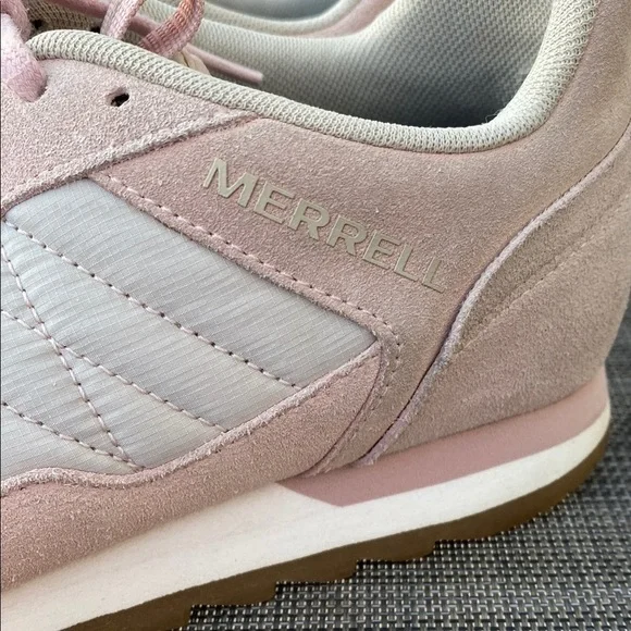 Merrell Alpine Women's Pink and White Sneakers Lace-up Women’s Size 10 - Picture 2 of 15